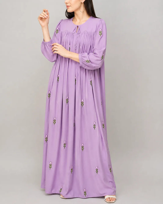 The Tulip Bloom Abaya